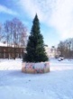 Работники МБУ «Благоустройство» на набережной Олега Матвеева установили новую 8-метровую елку
